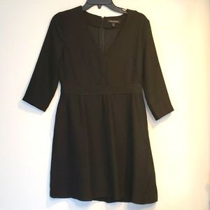 Brand New Banana Republic Mid Sleeve Black Dress